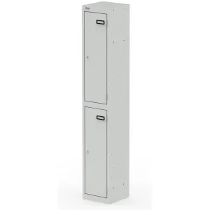 Qube 1800mm High Triple Locking Steel Staff Locker