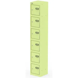 Qube 1800mm High Triple Locking Steel Staff Locker