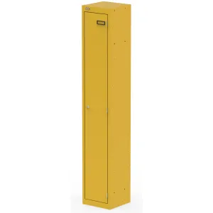 Qube 1800mm High Triple Locking Steel Staff Locker