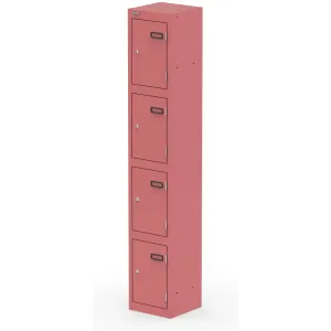 Qube 1800mm High Triple Locking Steel Staff Locker
