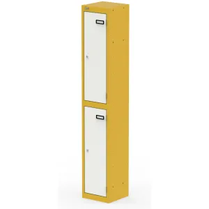 Qube 1800mm High Triple Locking Steel Staff Locker