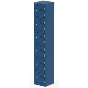 Qube 1800mm High Triple Locking Steel Staff Locker