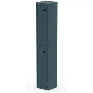 Qube 1800mm High Triple Locking Steel Staff Locker