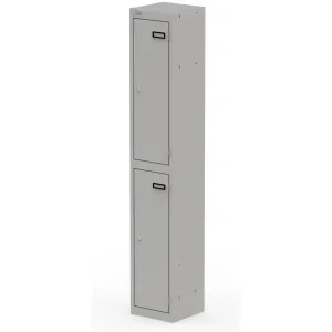 Qube 1800mm High Triple Locking Steel Staff Locker
