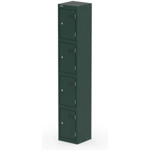 Qube 1800mm High Triple Locking Steel Staff Locker