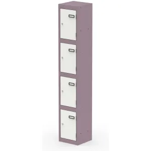 Qube 1800mm High Triple Locking Steel Staff Locker