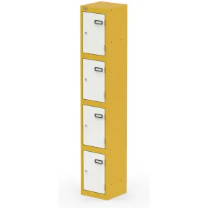 Qube 1800mm High Triple Locking Steel Staff Locker