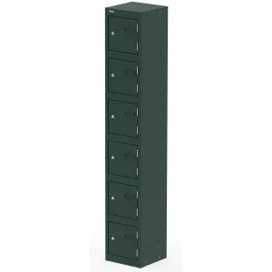 Qube 1800mm High Triple Locking Steel Staff Locker