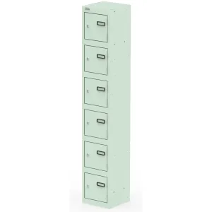 Qube 1800mm High Triple Locking Steel Staff Locker
