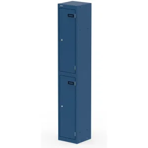 Qube 1800mm High Triple Locking Steel Staff Locker
