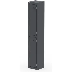 Qube 1800mm High Triple Locking Steel Staff Locker