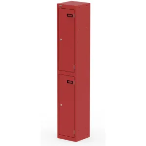 Qube 1800mm High Triple Locking Steel Staff Locker