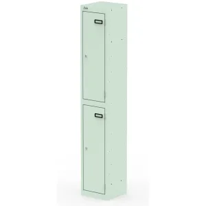 Qube 1800mm High Triple Locking Steel Staff Locker