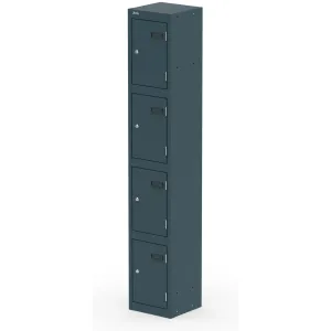 Qube 1800mm High Triple Locking Steel Staff Locker