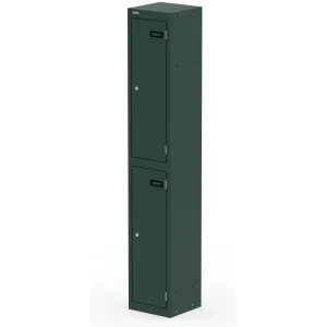 Qube 1800mm High Triple Locking Steel Staff Locker