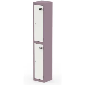 Qube 1800mm High Triple Locking Steel Staff Locker