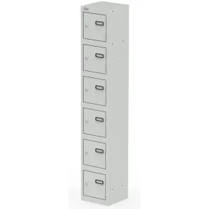Qube 1800mm High Triple Locking Steel Staff Locker