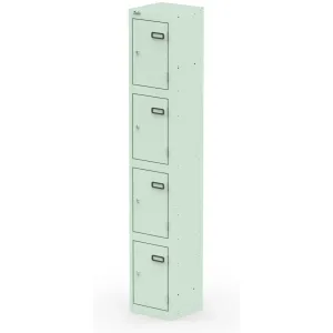 Qube 1800mm High Triple Locking Steel Staff Locker