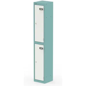 Qube 1800mm High Triple Locking Steel Staff Locker