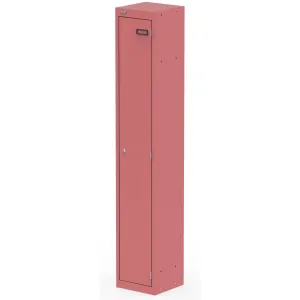 Qube 1800mm High Triple Locking Steel Staff Locker