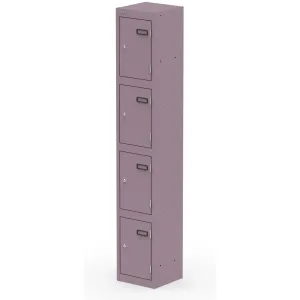 Qube 1800mm High Triple Locking Steel Staff Locker