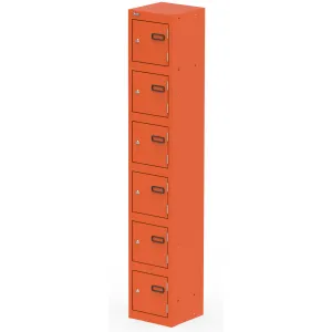 Qube 1800mm High Triple Locking Steel Staff Locker