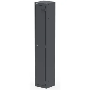 Qube 1800mm High Triple Locking Steel Staff Locker