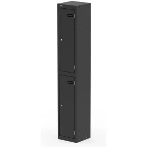 Qube 1800mm High Triple Locking Steel Staff Locker
