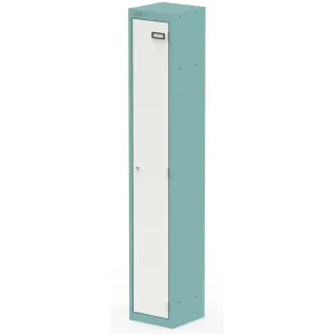 Qube 1800mm High Triple Locking Steel Staff Locker