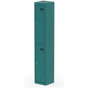 Qube 1800mm High Triple Locking Steel Staff Locker
