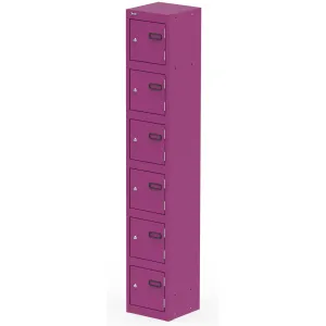 Qube 1800mm High Triple Locking Steel Staff Locker