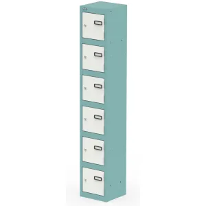 Qube 1800mm High Triple Locking Steel Staff Locker