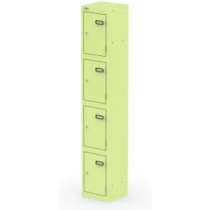 Qube 1800mm High Triple Locking Steel Staff Locker