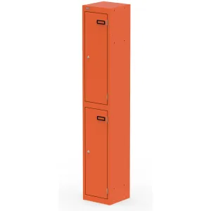 Qube 1800mm High Triple Locking Steel Staff Locker