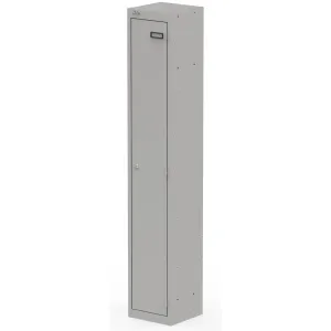 Qube 1800mm High Triple Locking Steel Staff Locker
