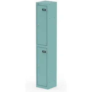 Qube 1800mm High Triple Locking Steel Staff Locker