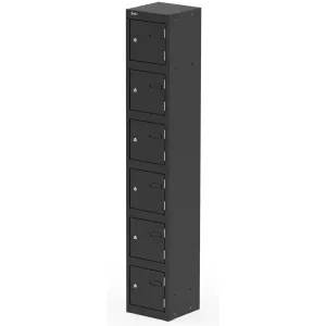Qube 1800mm High Triple Locking Steel Staff Locker