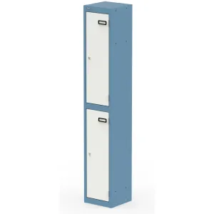 Qube 1800mm High Triple Locking Steel Staff Locker