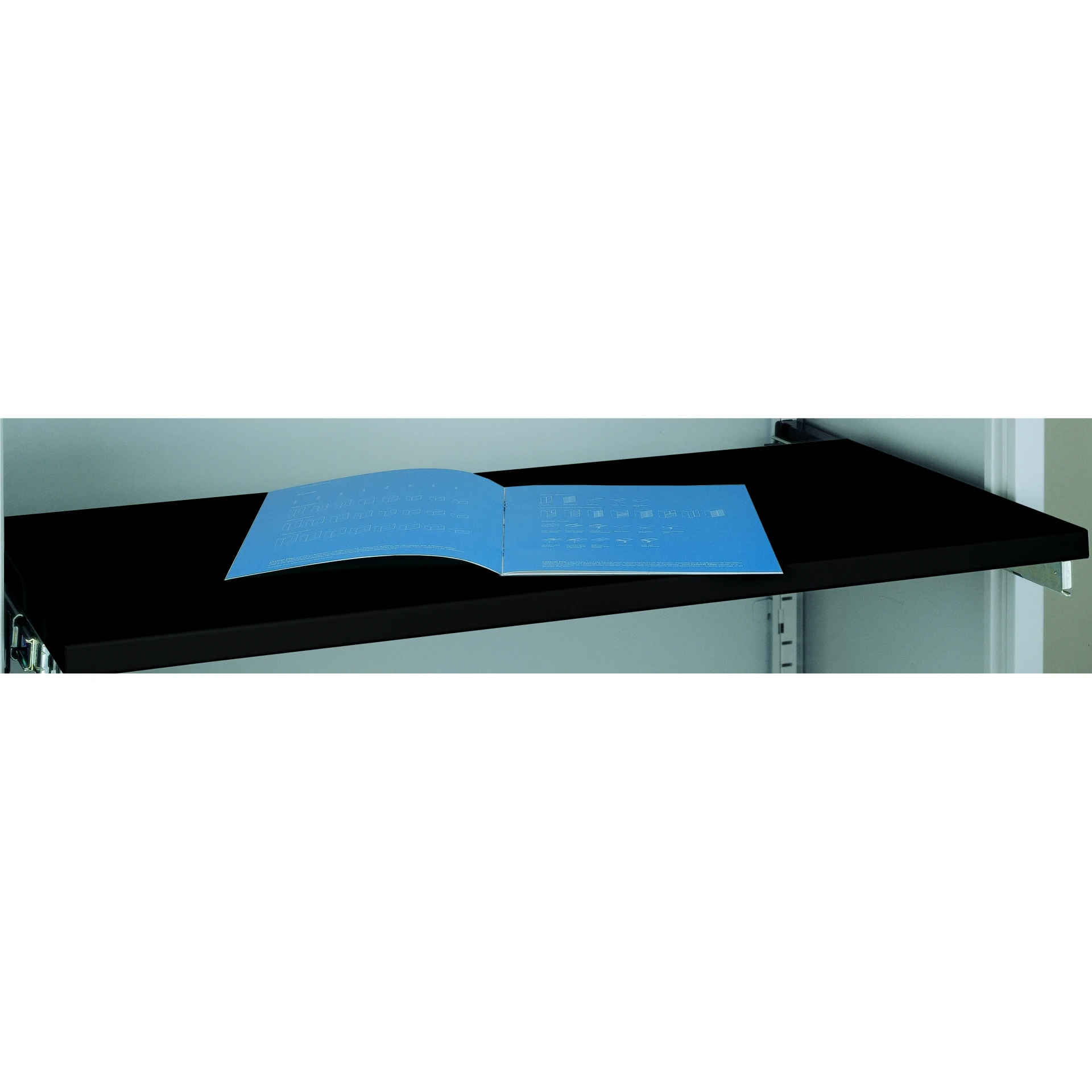Qube by Bisley Roll Out Reference Shelf