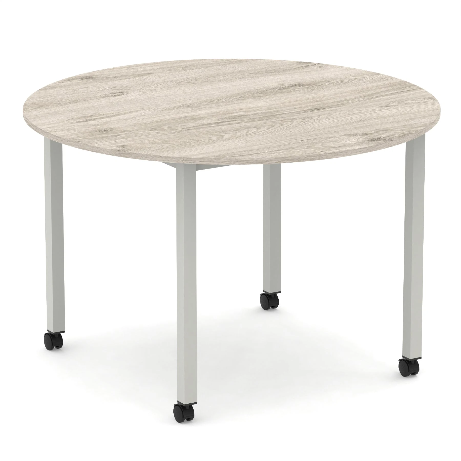 Impulse 120cm Round Mobile Breakout Table on Castors