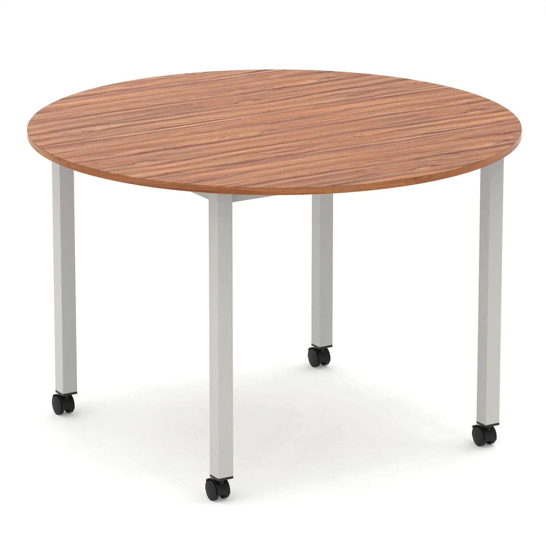 Impulse 120cm Round Mobile Breakout Table on Castors