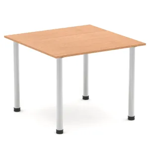 Impulse Square Breakout and Training Table with Post Leg