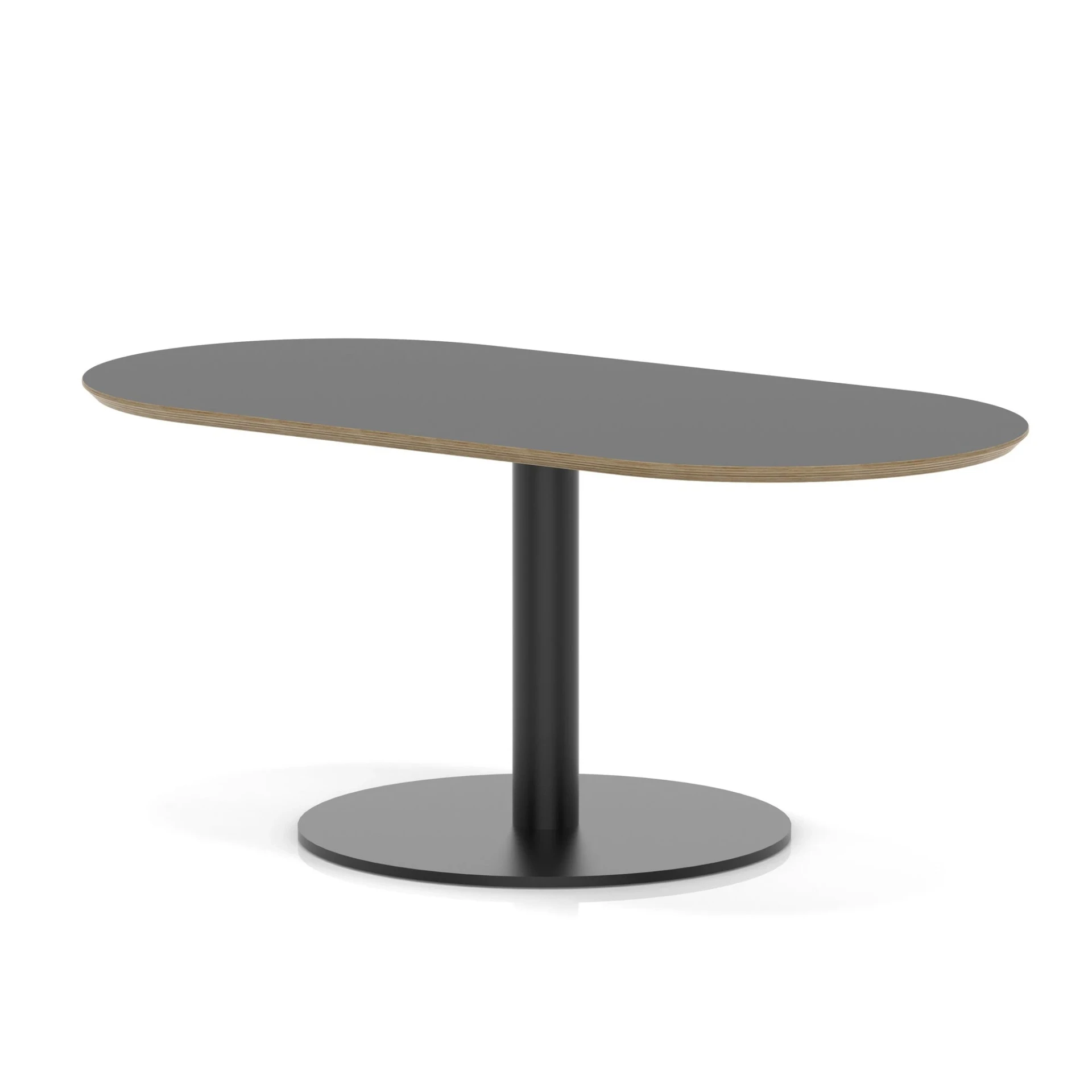 Brixworth 1200mm Oblong Coffee Table with Weighted Disc Base