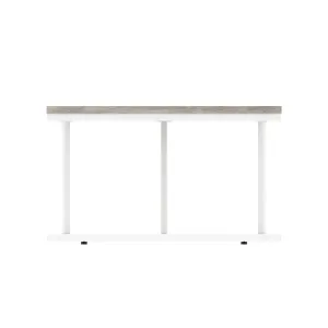 Impulse Round Coffee Table with Metal Frame