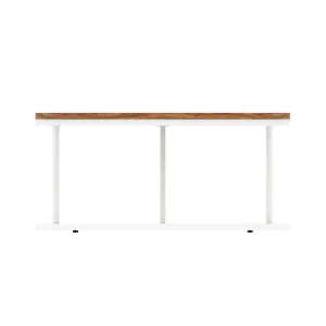 Impulse Round Coffee Table with Metal Frame