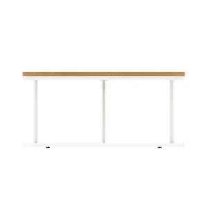 Impulse Round Coffee Table with Metal Frame