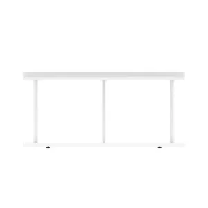 Impulse Round Coffee Table with Metal Frame