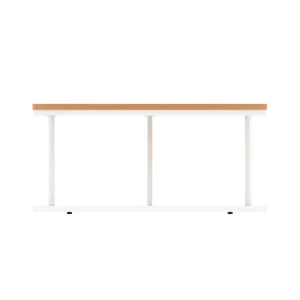 Impulse Round Coffee Table with Metal Frame