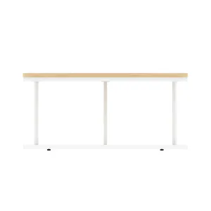 Impulse Round Coffee Table with Metal Frame