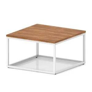 Impulse Square Coffee Table with Metal Frame
